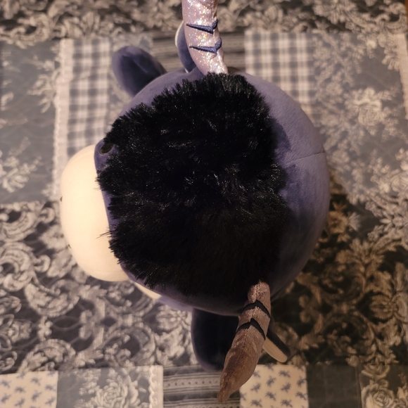 Squishmallows HugMees Plush in Purple and Cream - Picture 5 of 9